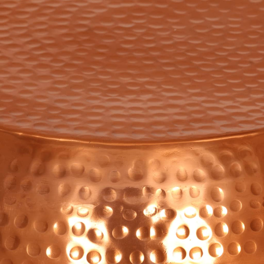 Salontafel Ø 55x28 cm aluminium messing
