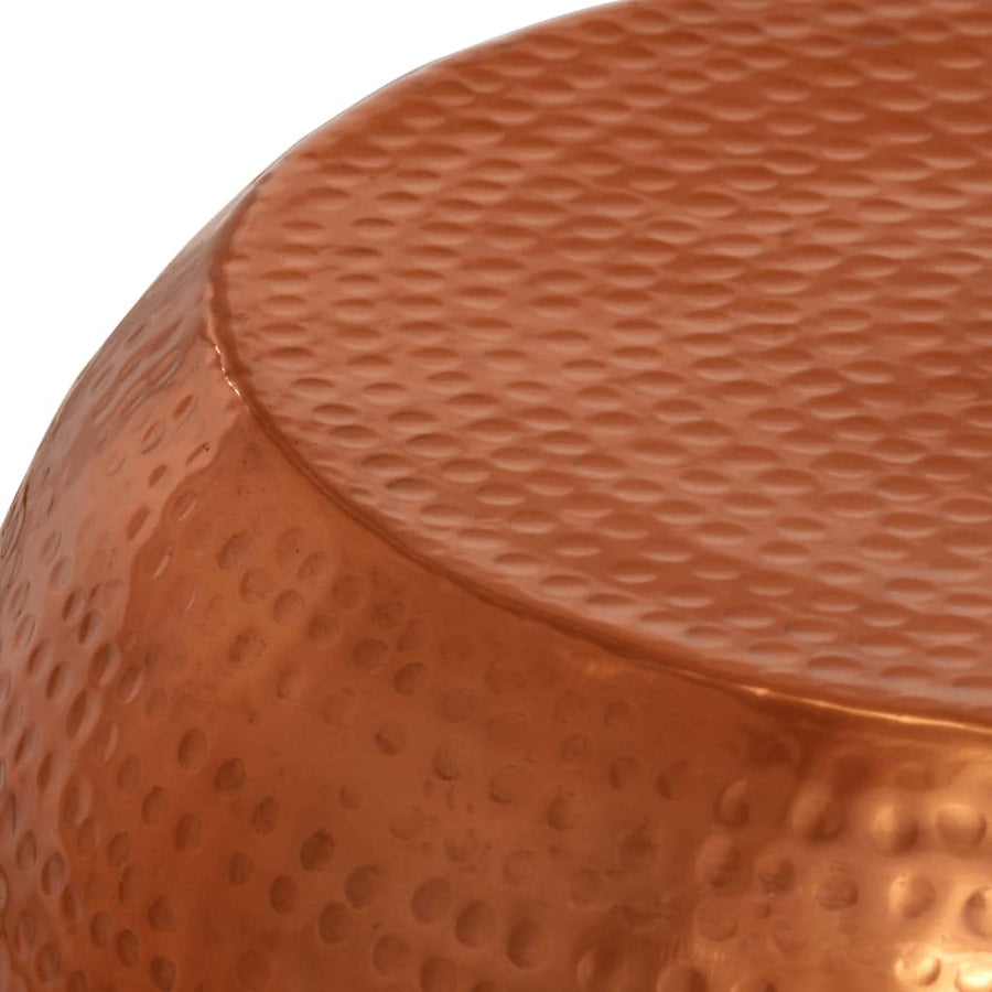 Salontafel Ø 55x28 cm aluminium messing