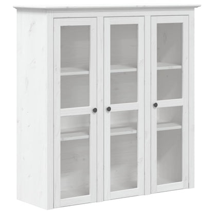 Hoge Kast Bodo 115,5X43X200,5 Cm Massief Grenenhout Wit
