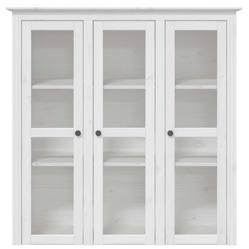 Hoge Kast Bodo 115,5X43X200,5 Cm Massief Grenenhout Wit