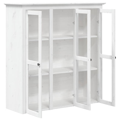 Hoge Kast Bodo 115,5X43X200,5 Cm Massief Grenenhout Wit
