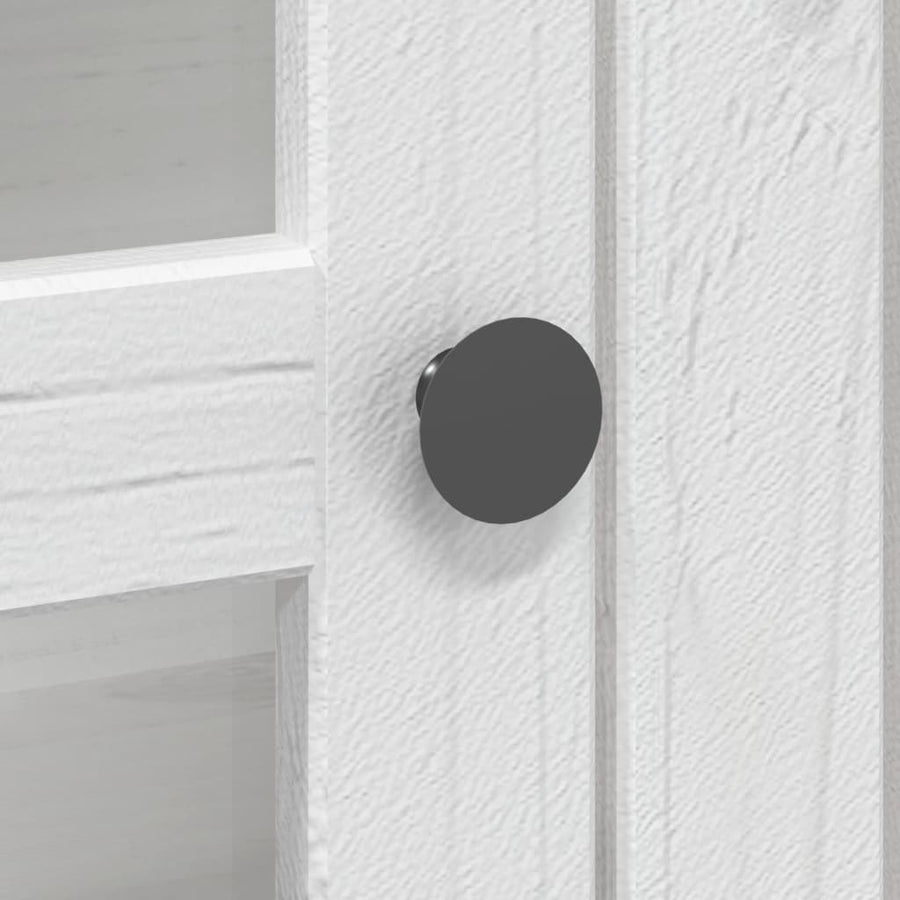 Hoge Kast Bodo 115,5X43X200,5 Cm Massief Grenenhout Wit