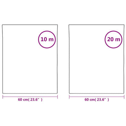 Raamfolies mat PVC grijs