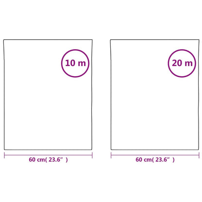 Raamfolies mat PVC wit