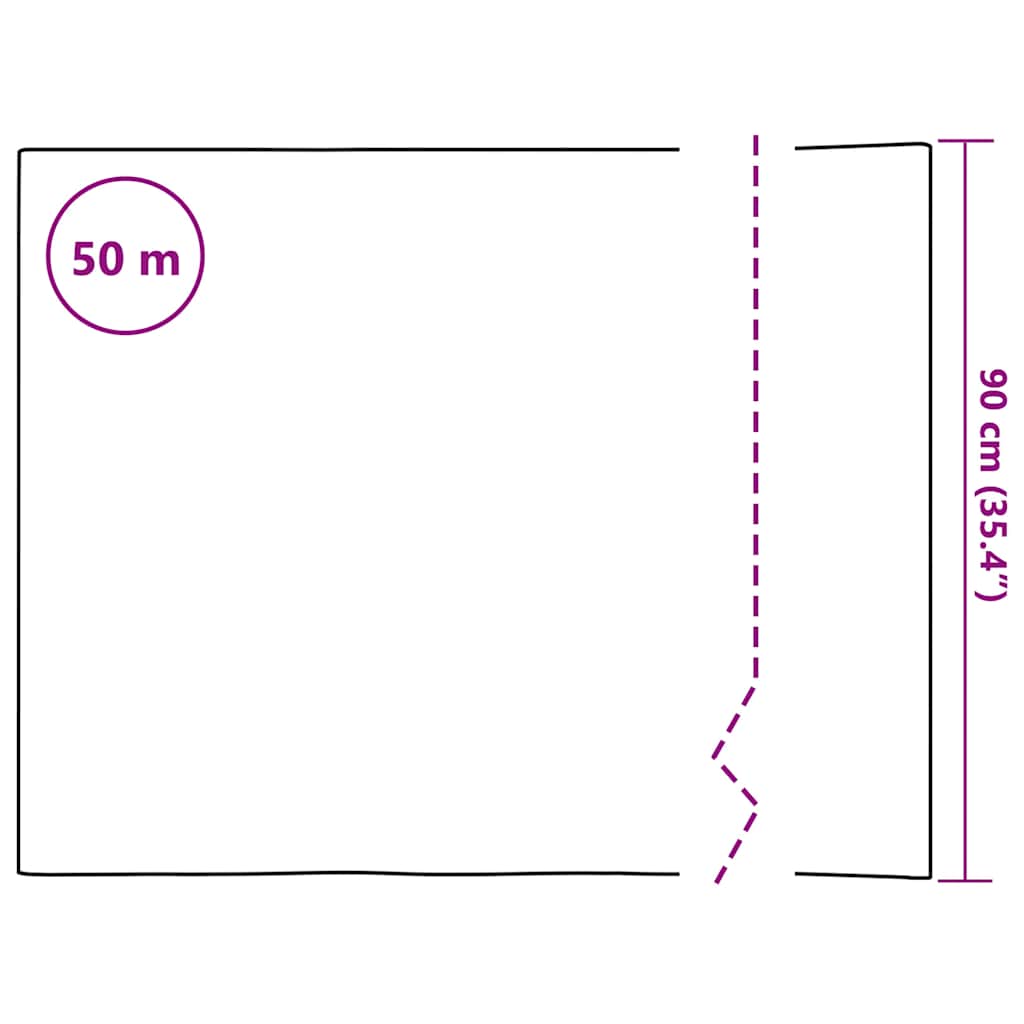 Raamfolies mat PVC wit