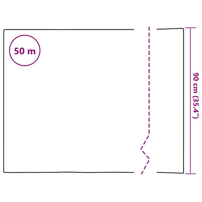 Raamfolies mat PVC wit