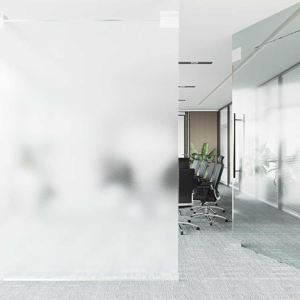 Raamfolies mat PVC wit