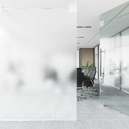 Raamfolies mat PVC wit