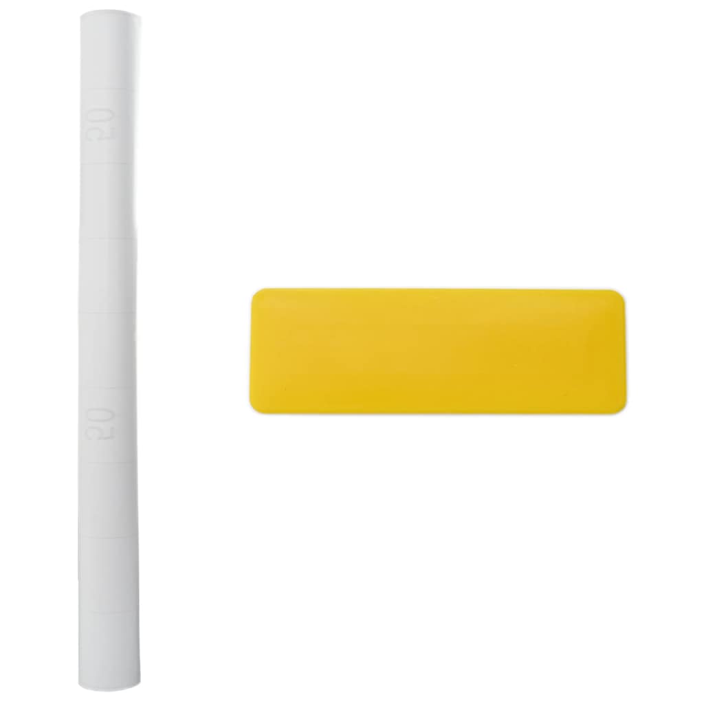 Raamfolies mat PVC wit