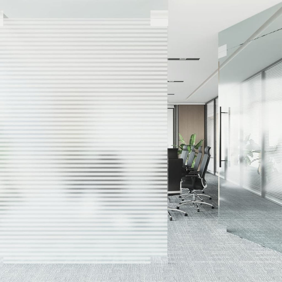 Raamfolies Strepenpatroon Mat Pvc