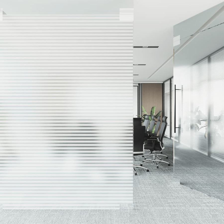 Raamfolies Strepenpatroon Mat Pvc 5 0.6 x 20 m Mat gestreept