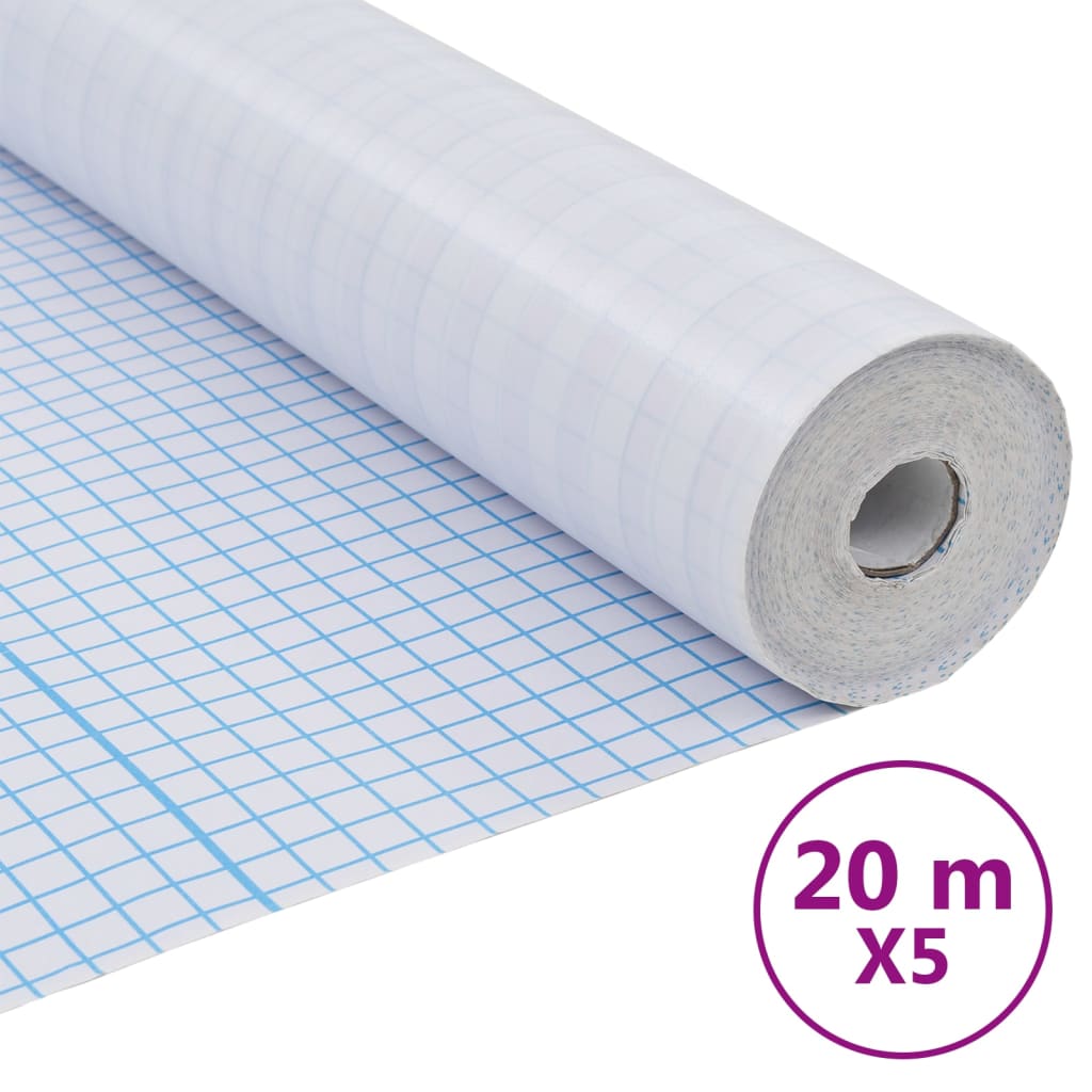 Raamfolies Strepenpatroon Mat Pvc 5 0.9 x 20 m Mat gestreept