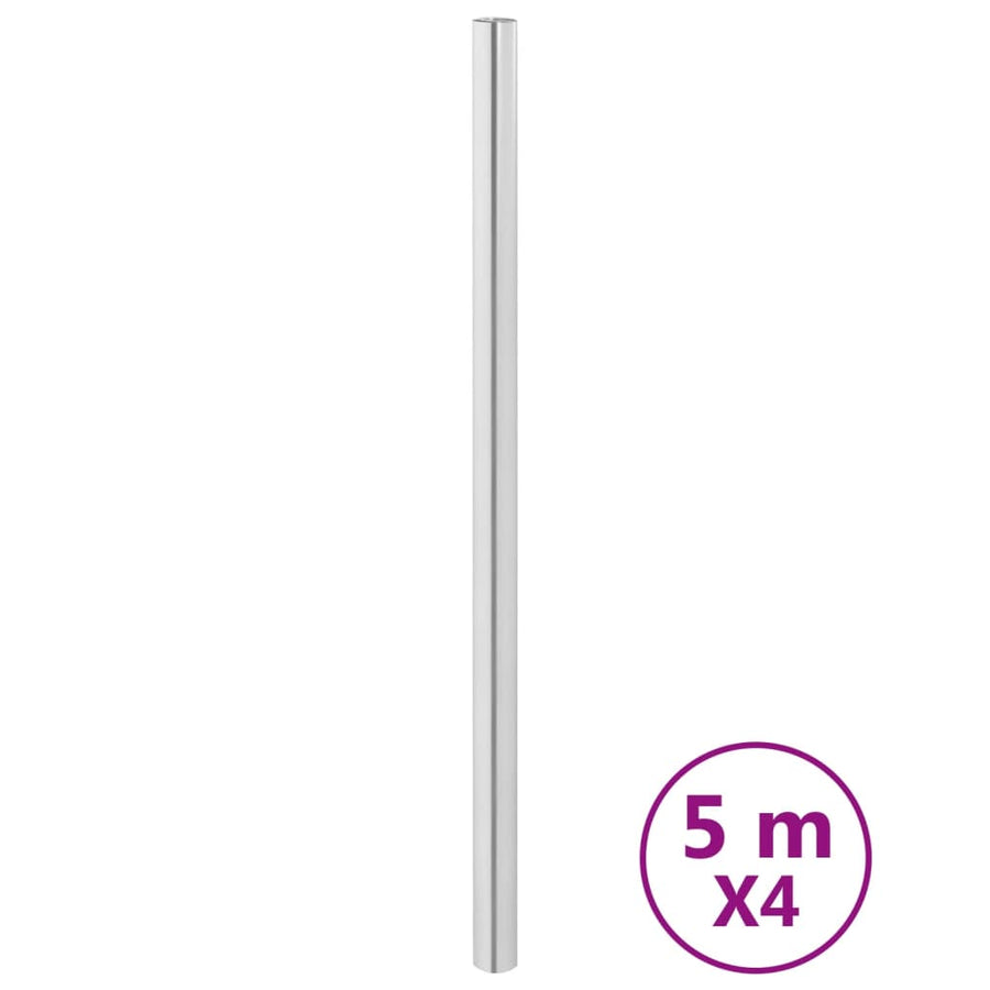 Meubelfolies Zelfklevend 90X500 Cm Pet Zilverkleurig 90 x 500 cm (4 pcs)