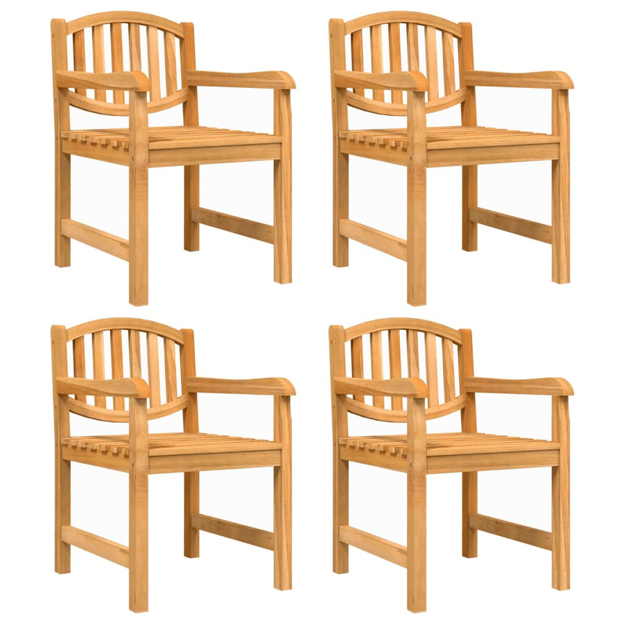 Tuinstoelen 58X59X88 Cm Massief Teakhout 4