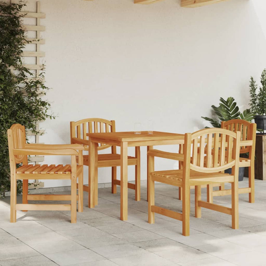 Tuinstoelen 58X59X88 Cm Massief Teakhout 4