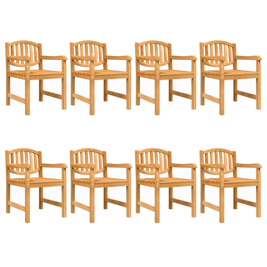 Tuinstoelen 5X59X Cm Massief Teakhout 8