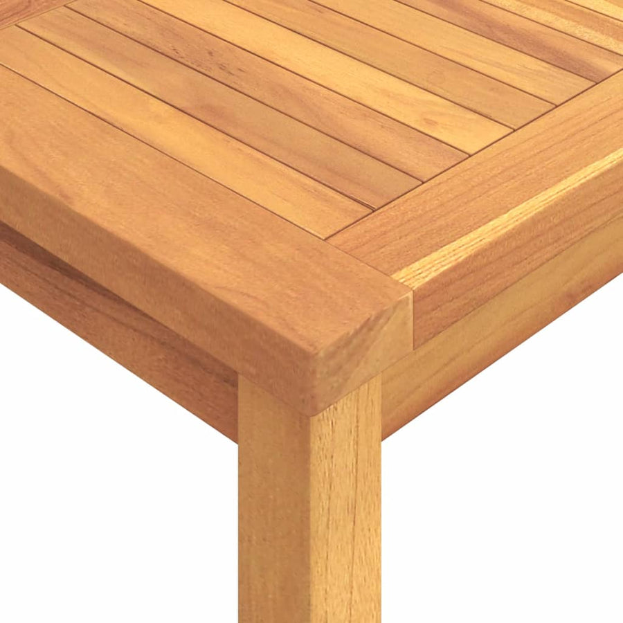 -Delige Tuinset Massief Teakhout 5 80 cm tafellengte