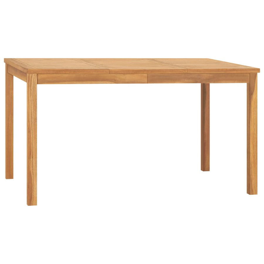 -Delige Tuinset Massief Teakhout 5 140 cm tafellengte