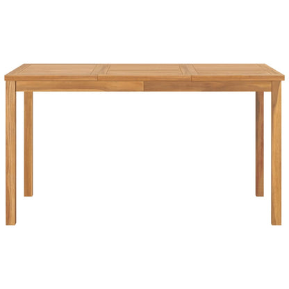 -Delige Tuinset Massief Teakhout 5 140 cm tafellengte