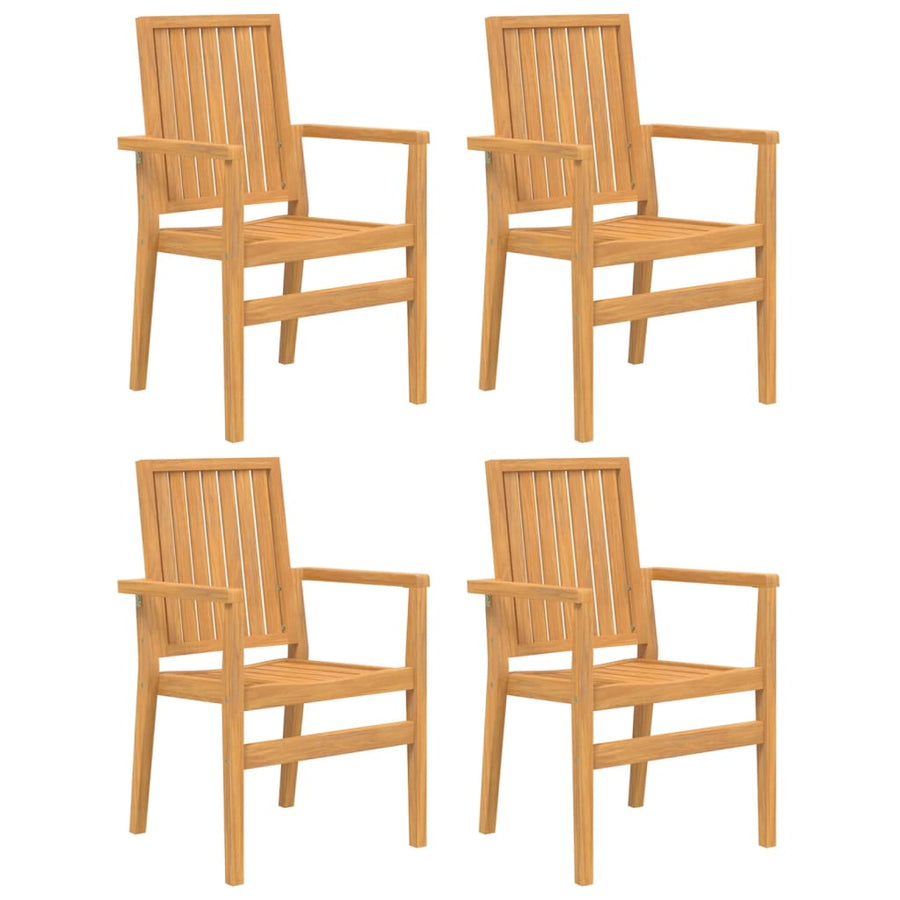 -Delige Tuinset Massief Teakhout 5 150 cm tafellengte
