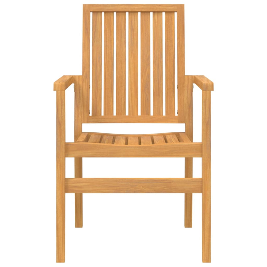 -Delige Tuinset Massief Teakhout 5 150 cm tafellengte