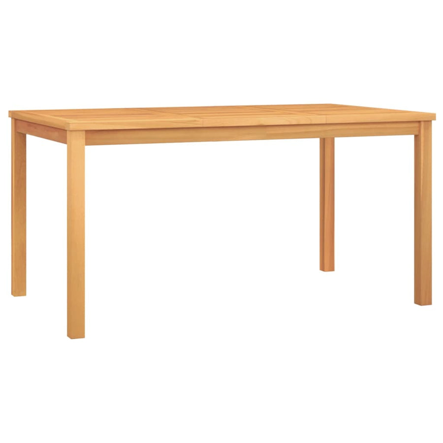 -Delige Tuinset Massief Teakhout 5 150 cm tafellengte