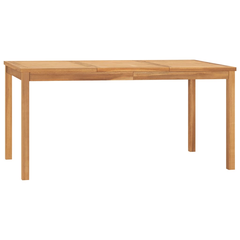 -Delige Tuinset Massief Teakhout 5 160 cm tafellengte