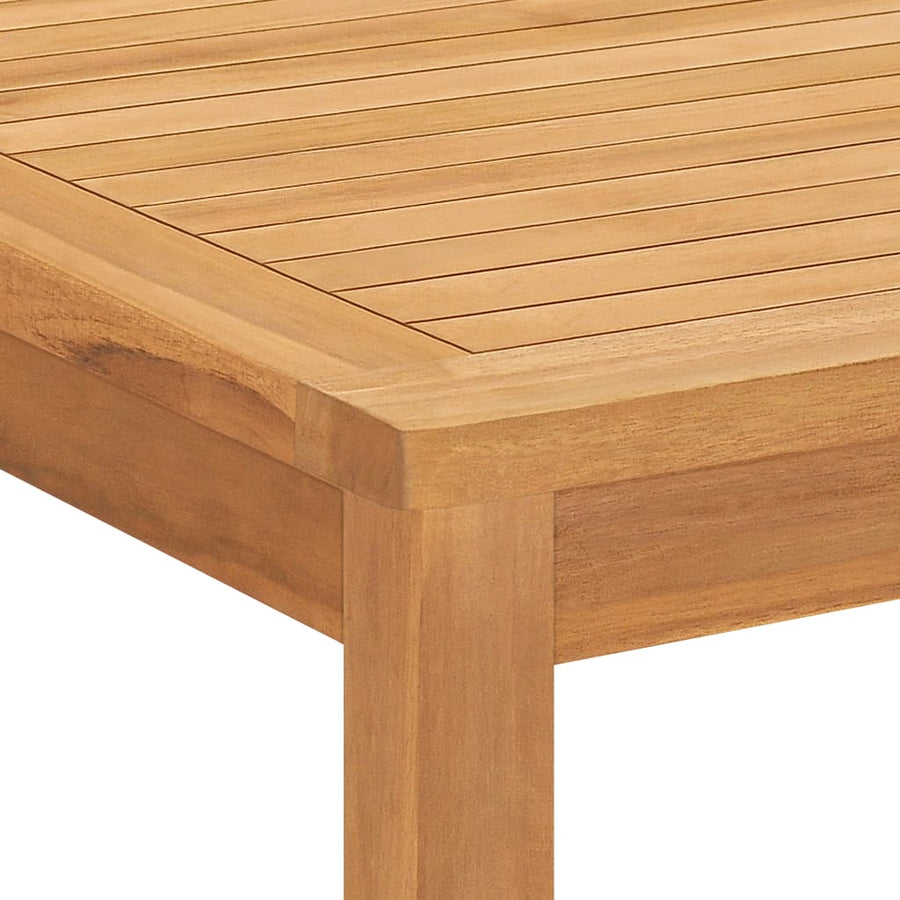 -Delige Tuinset Massief Teakhout 7 160 cm tafellengte