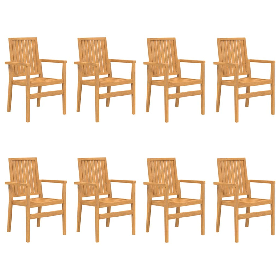 -Delige Tuinset Massief Teakhout 9 200 cm tafellengte