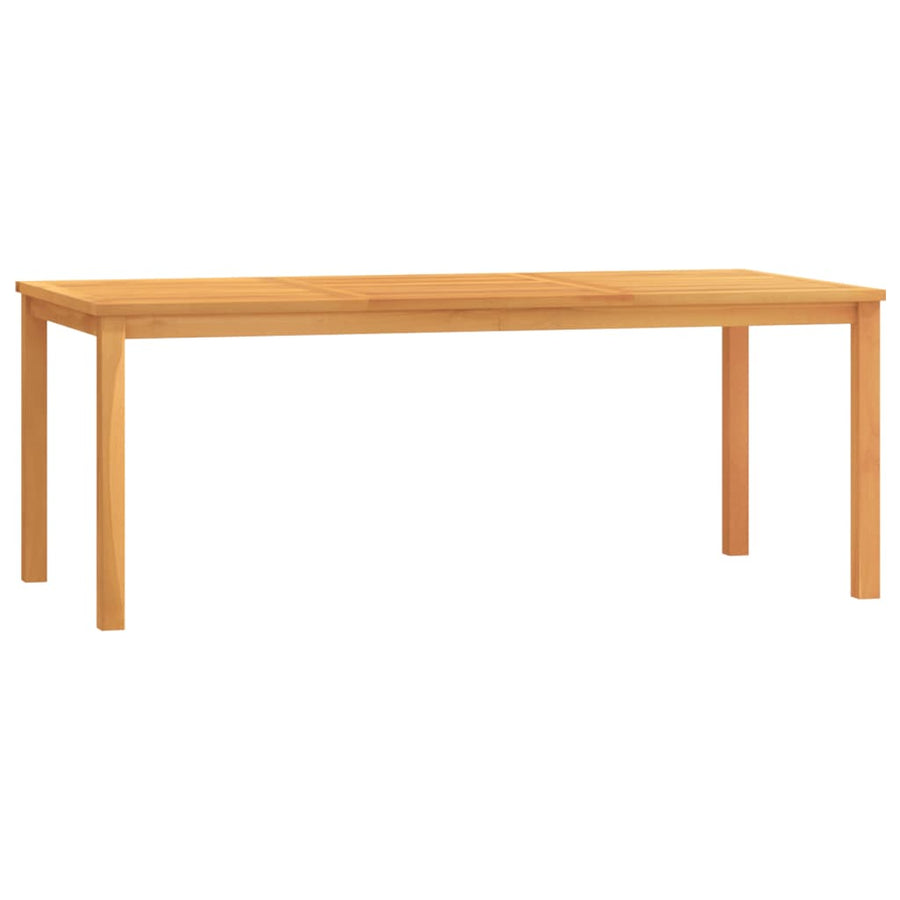 -Delige Tuinset Massief Teakhout 9 200 cm tafellengte