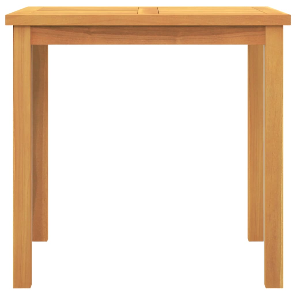 5-Delige Tuinset Massief Teakhout 80 cm tafellengte