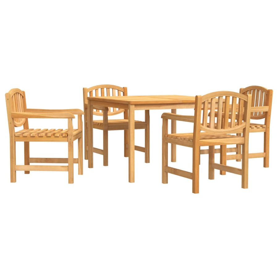 -Delige Tuinset Massief Teakhout 5