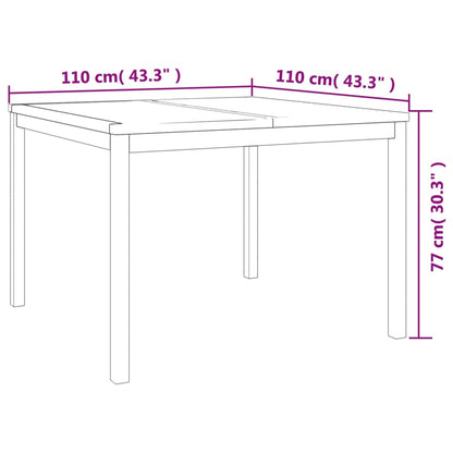 -Delige Tuinset Massief Teakhout 5