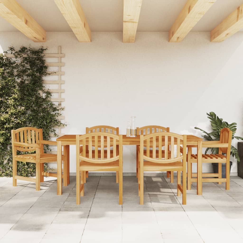 5-Delige Tuinset Massief Teakhout