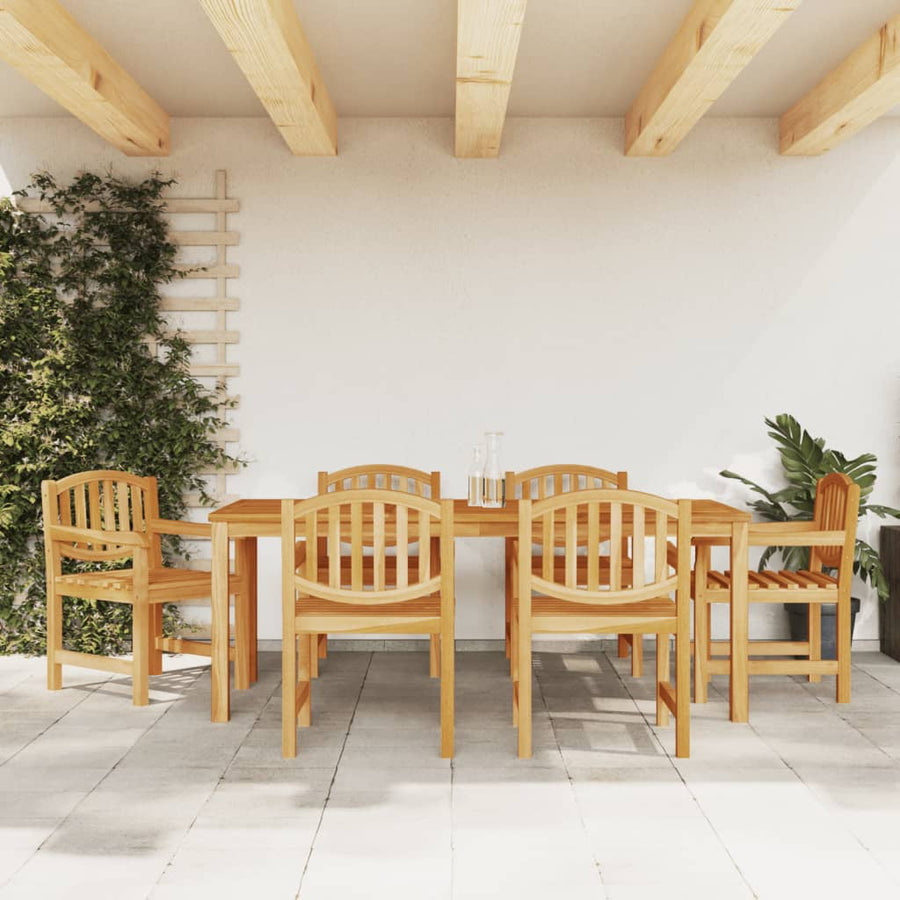 5-Delige Tuinset Massief Teakhout