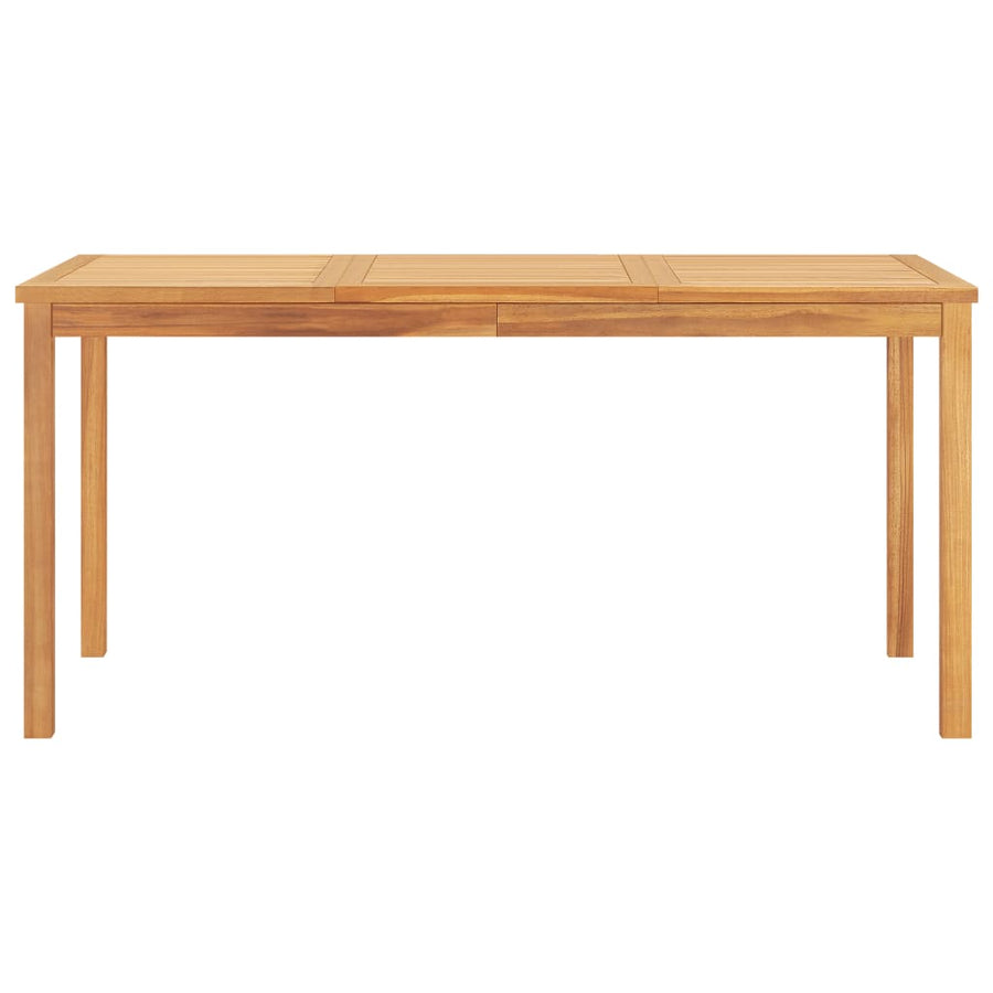 5-Delige Tuinset Massief Teakhout 160 cm tafellengte