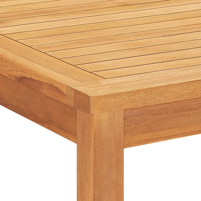 7-Delige Tuinset Massief Teakhout 160 cm tafellengte