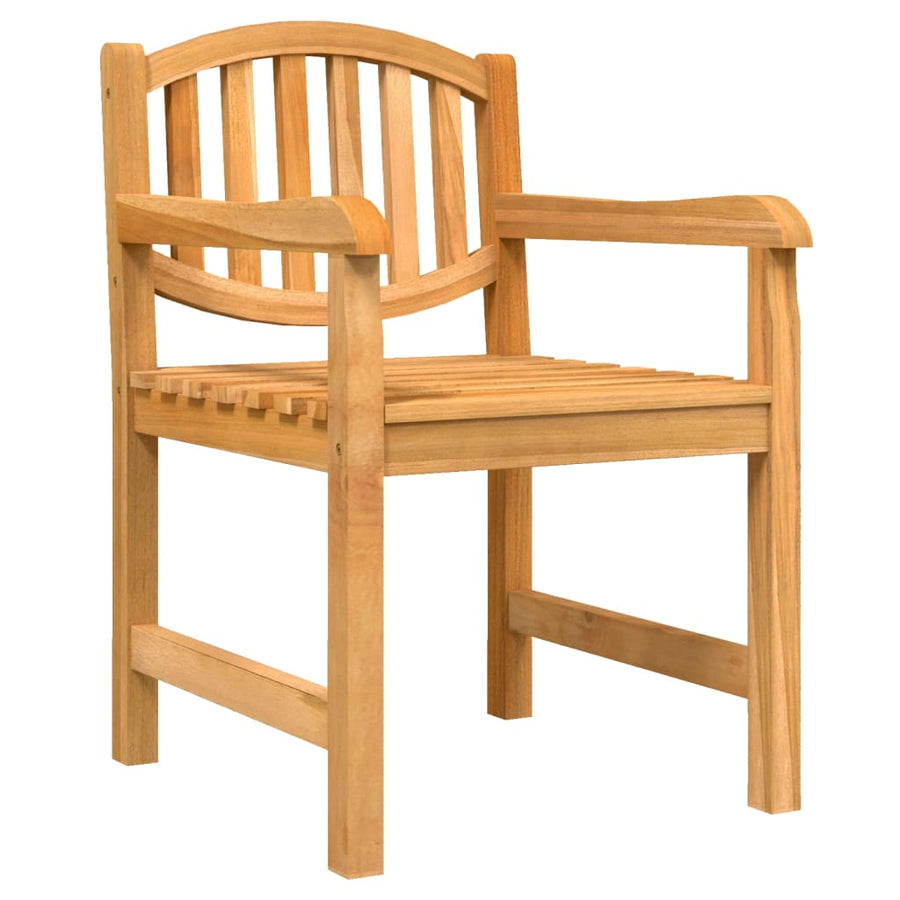 7-Delige Tuinset Massief Teakhout 180 cm tafellengte 6x stoel + Tafel