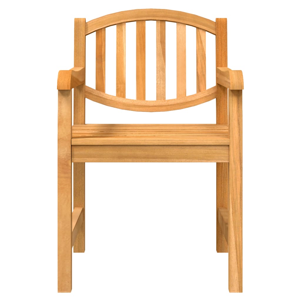 7-Delige Tuinset Massief Teakhout 180 cm tafellengte 6x stoel + Tafel