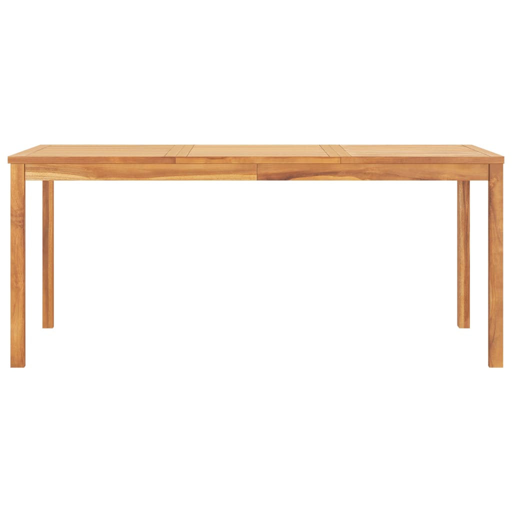 7-Delige Tuinset Massief Teakhout 180 cm tafellengte 6x stoel + Tafel
