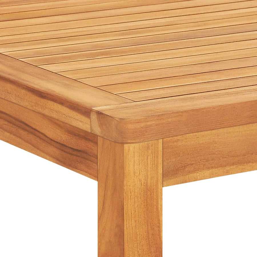 7-Delige Tuinset Massief Teakhout 180 cm tafellengte 6x stoel + Tafel