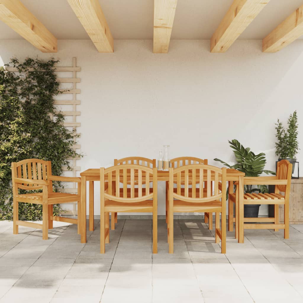 5-Delige Tuinset Massief Teakhout