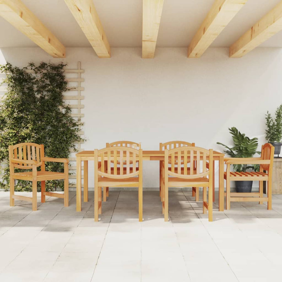 5-Delige Tuinset Massief Teakhout