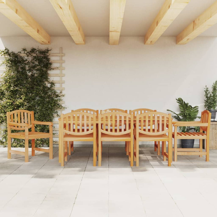 5-Delige Tuinset Massief Teakhout
