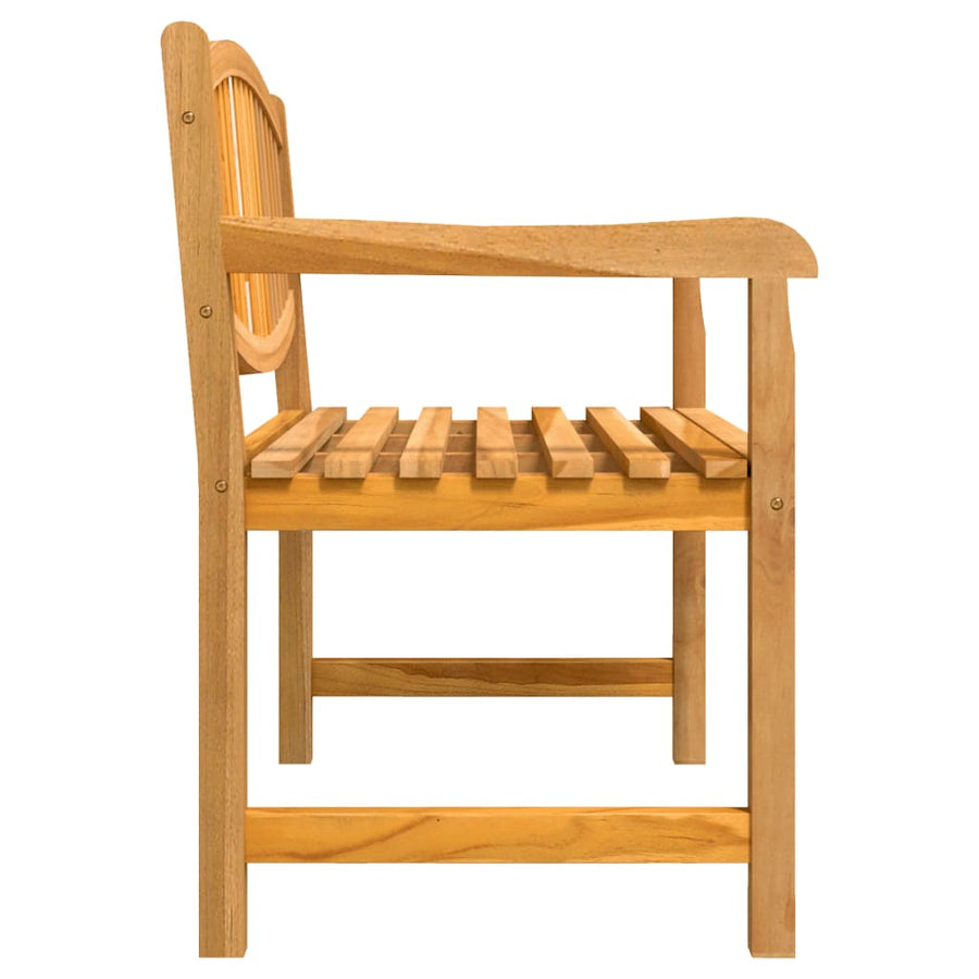3-Delige Tuinset Massief Teakhout 1 140 cm tafellengte 2x Bank + Tafel