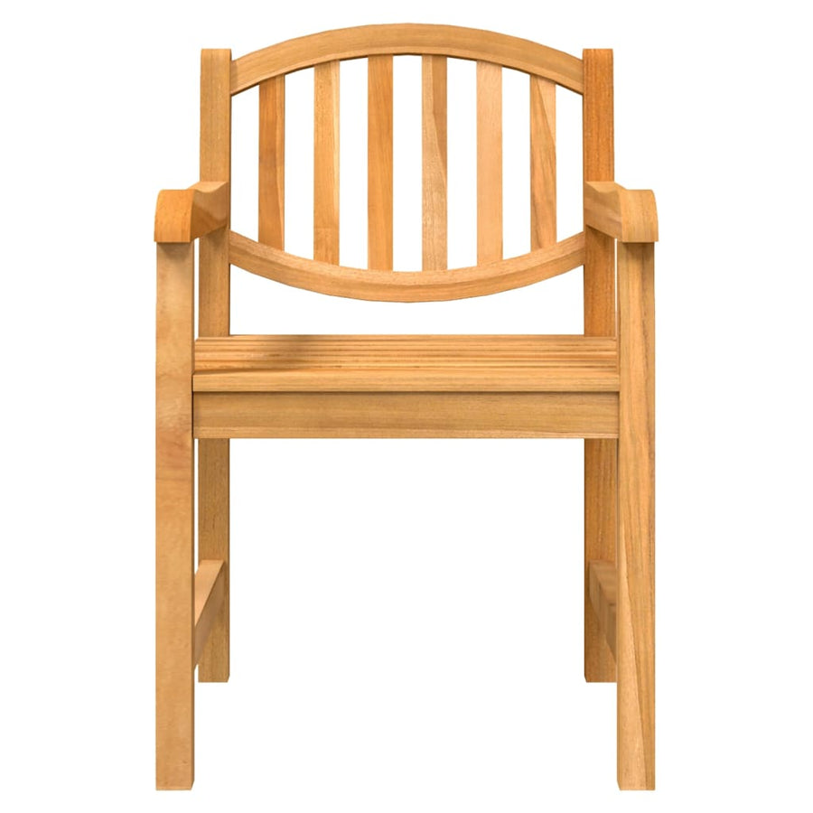 4-Delige Tuinset Massief Teakhout 1 140 cm tafellengte 2x chair + bench + table