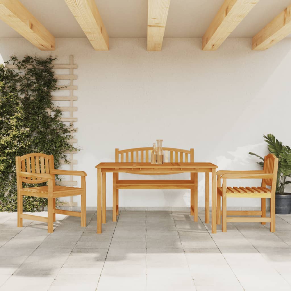 5-Delige Tuinset Massief Teakhout