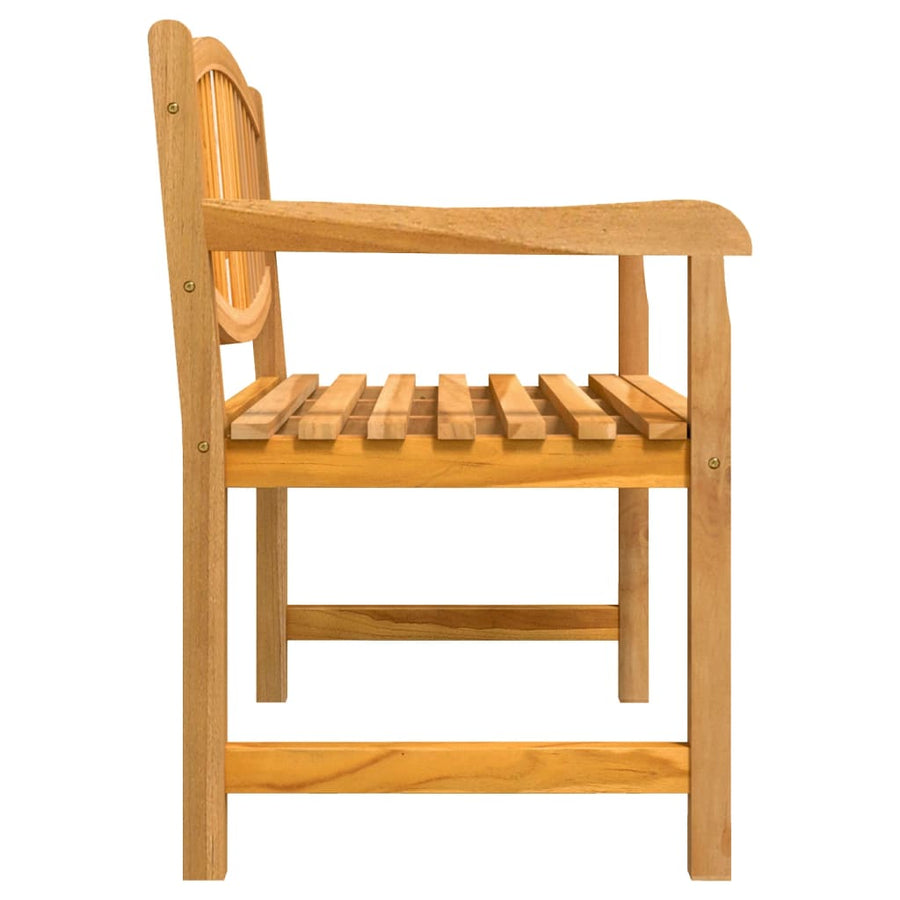 3-Delige Tuinset Massief Teakhout 1 150 cm tafellengte 2x Bank + Tafel