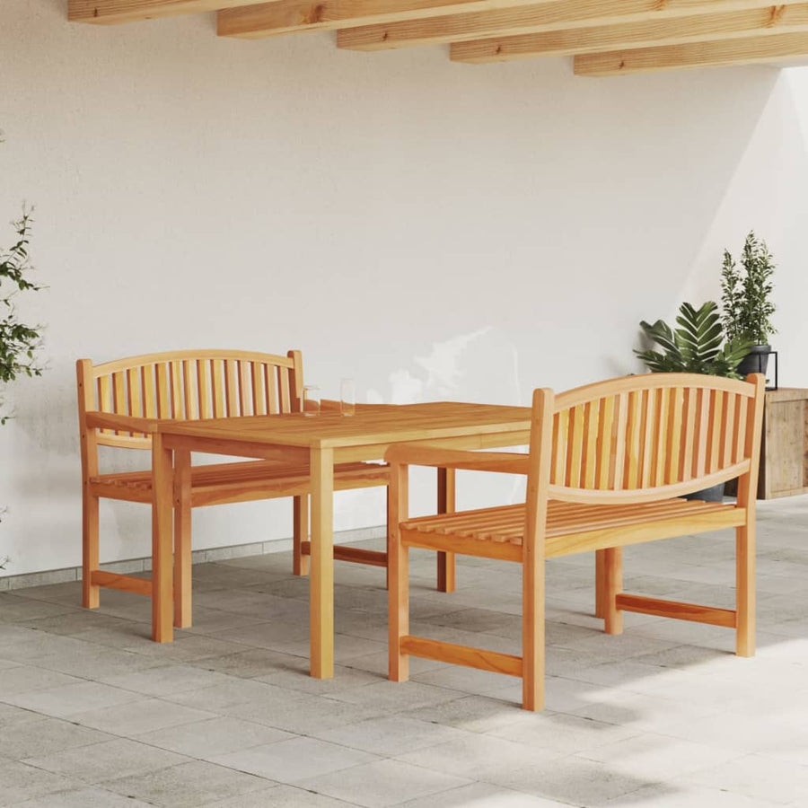 5-Delige Tuinset Massief Teakhout