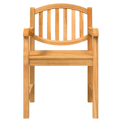 4-Delige Tuinset Massief Teakhout 1 150 cm tafellengte 2x chair + bench + table